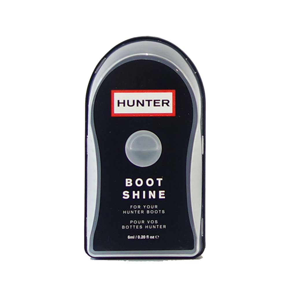 ハンター HUNTER インスタント ブーツシャイン (トルコ製)ラバーブーツのための専用ツヤだしスポンジ グロス仕上げラバー専用ケア HUNTER AIGLEのブーツなどゴム製ブーツ