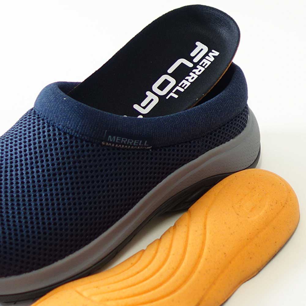 MERRELLメレルアンコールブリーズ5EncoreBreeze5(レディース)W005508NAVYサンダルミュールスリッポン「靴」