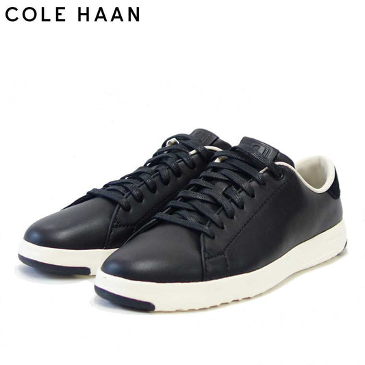 コールハーン COLE HAAN グランドプロテニス ブラック W02896 (レディース) 天然皮革 ローカット スニーカー ウォーキング 「靴」