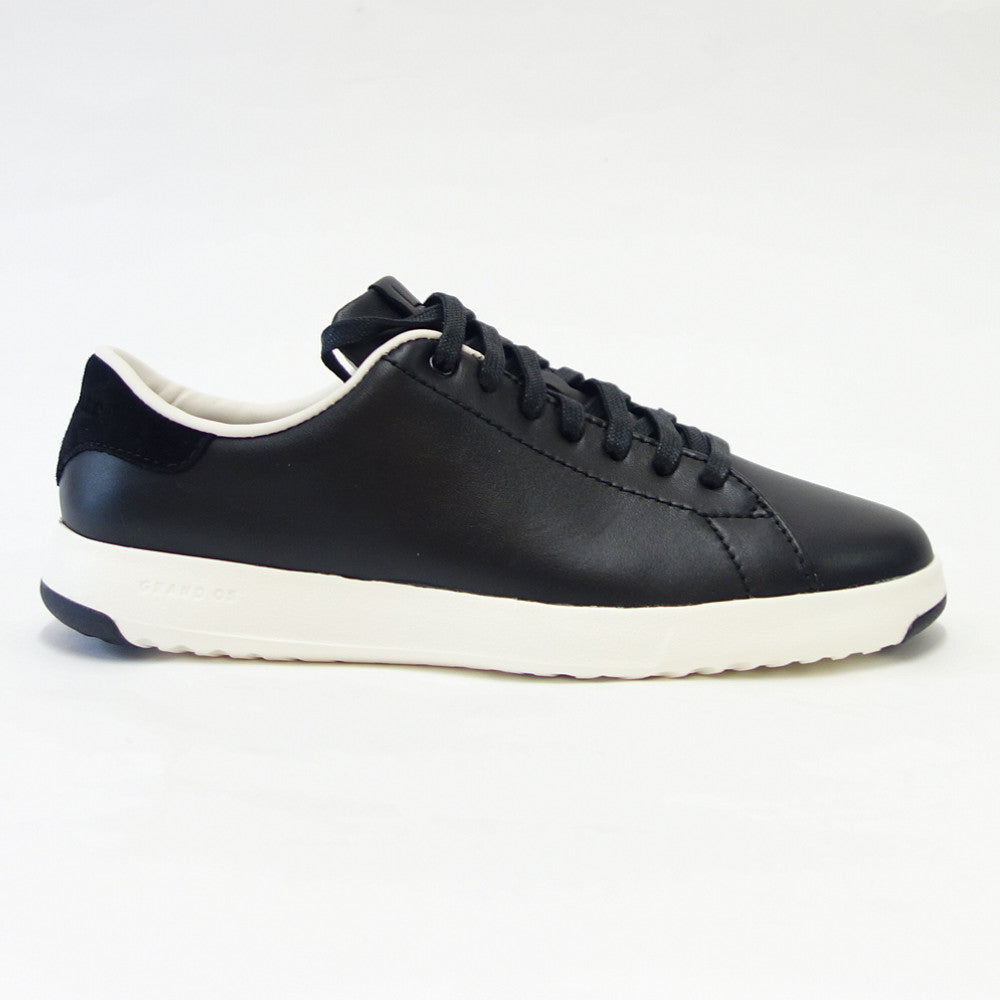 コールハーン COLE HAAN グランドプロテニス ブラック W02896 (レディース) 天然皮革 ローカット スニーカー ウォーキング 「靴」