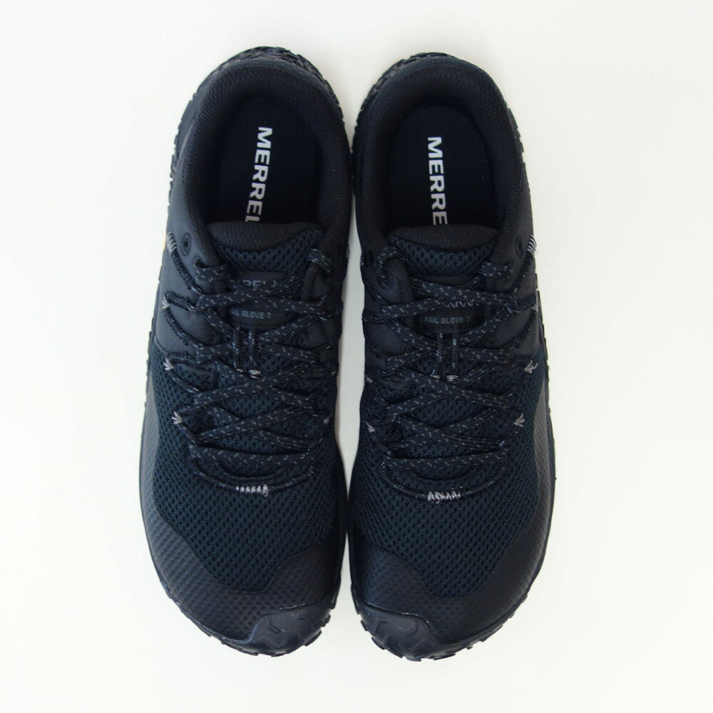 MERRELLメレルトレイルグローブ7TRAILGLOVE7(メンズ)m037151ブラックベアフットシューズローカットハイキングモデル「靴」