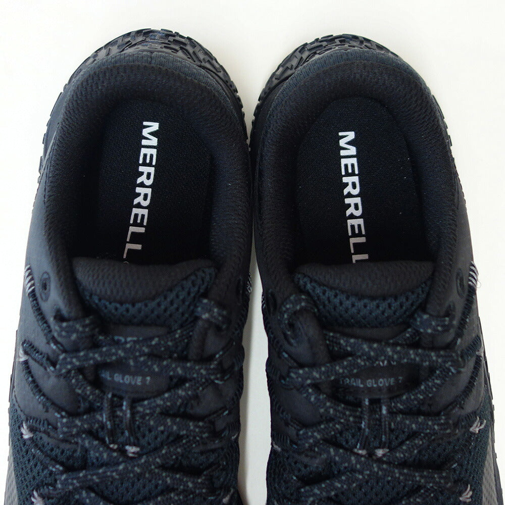 MERRELLメレルトレイルグローブ7TRAILGLOVE7(メンズ)m037151ブラックベアフットシューズローカットハイキングモデル「靴」