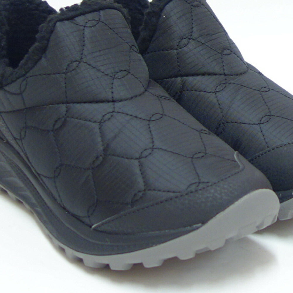 MERRELLメレルアントラ3サーモモック(レディース)w067780ブラックウォーキング高機能ビブラムソール新感覚コンフォートスニーカー「靴」