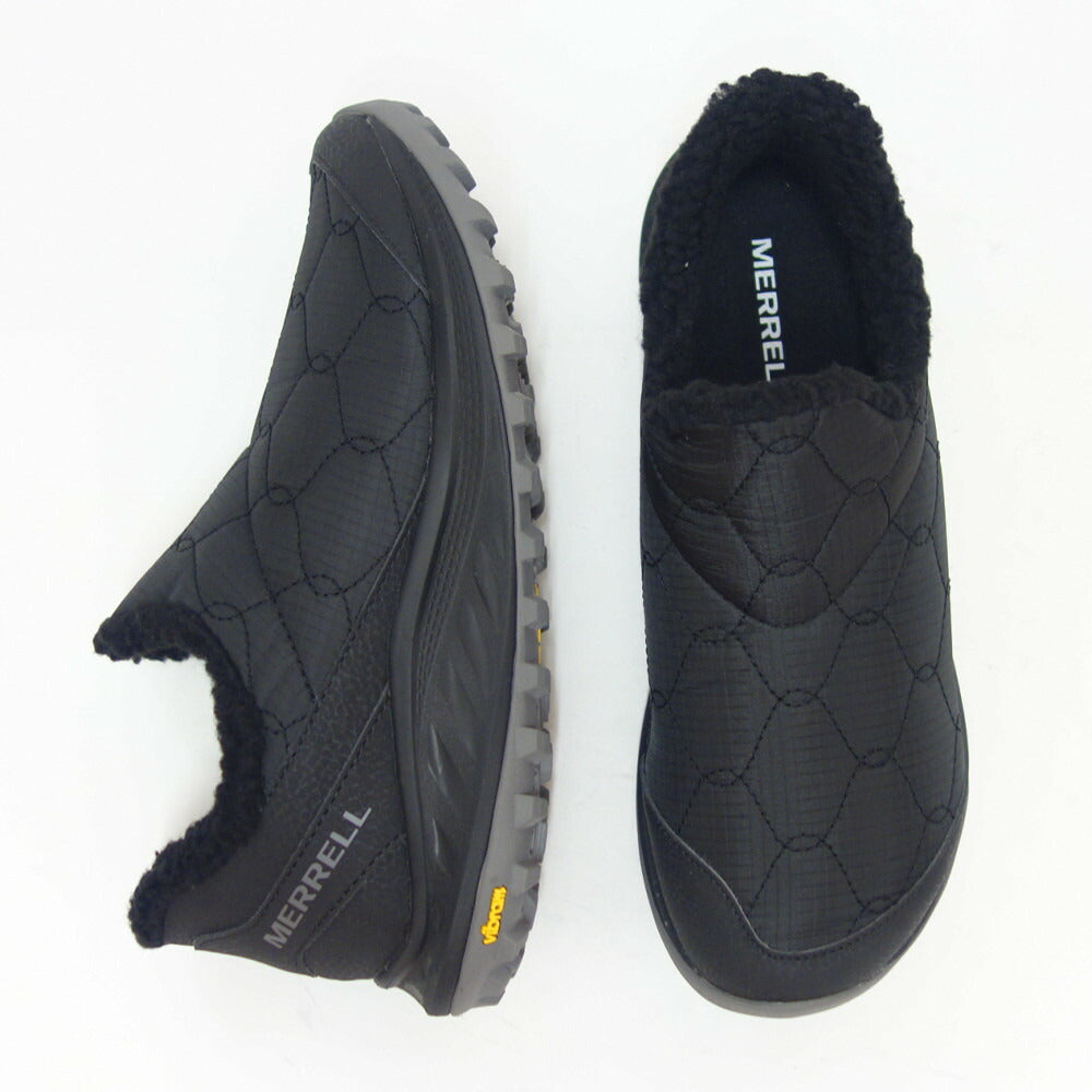 MERRELLメレルアントラ3サーモモック(レディース)w067780ブラックウォーキング高機能ビブラムソール新感覚コンフォートスニーカー「靴」