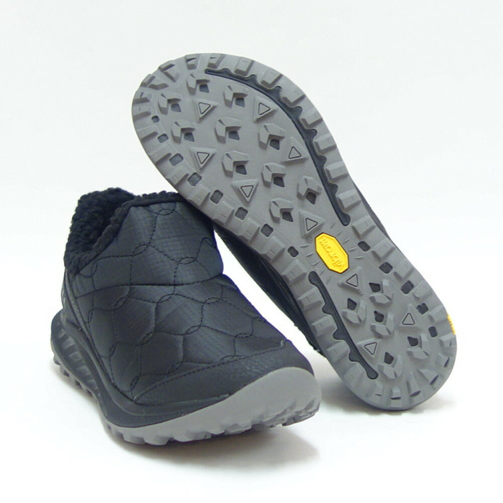 MERRELLメレルアントラ3サーモモック(レディース)w067780ブラックウォーキング高機能ビブラムソール新感覚コンフォートスニーカー「靴」