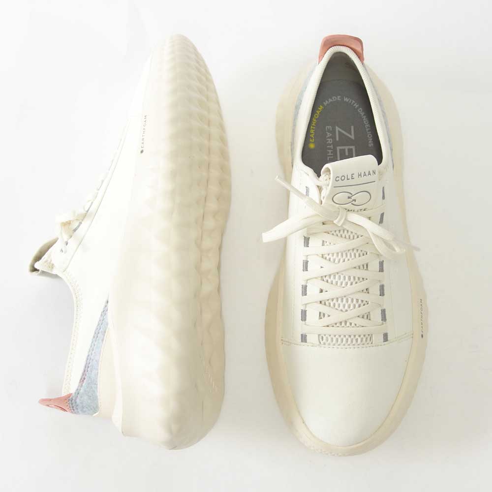 コールハーン COLE HAAN ゼログランドアースライト スニーカー w23066 BIRCH (レディース) 人工皮革 ローカット スニーカー ウォーキング メッシュ レースアップ 軽量「靴」