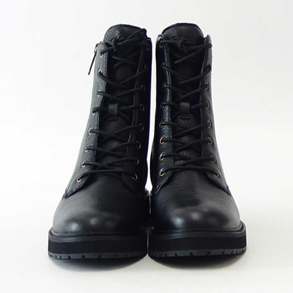 コールハーン COLE HAAN グリニッジ レースアップ ブーティー ブラック W26376 (レディース) 天然皮革 ウォータープルーフ ショート レースアップ ブーツ  「靴」