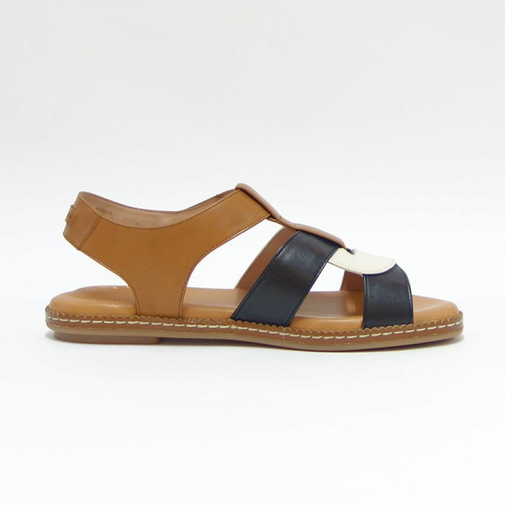 コールハーン COLE HAAN クラウドフィール フィッシャーマンサンダル W26874 ブラウン/ブラック/アイボリー (レディース) 天然皮革 サンダル 「靴」