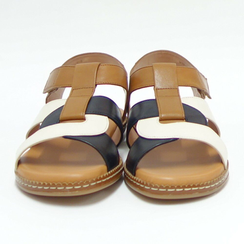 コールハーン COLE HAAN クラウドフィール フィッシャーマンサンダル W26874 ブラウン/ブラック/アイボリー (レディース) 天然皮革 サンダル 「靴」