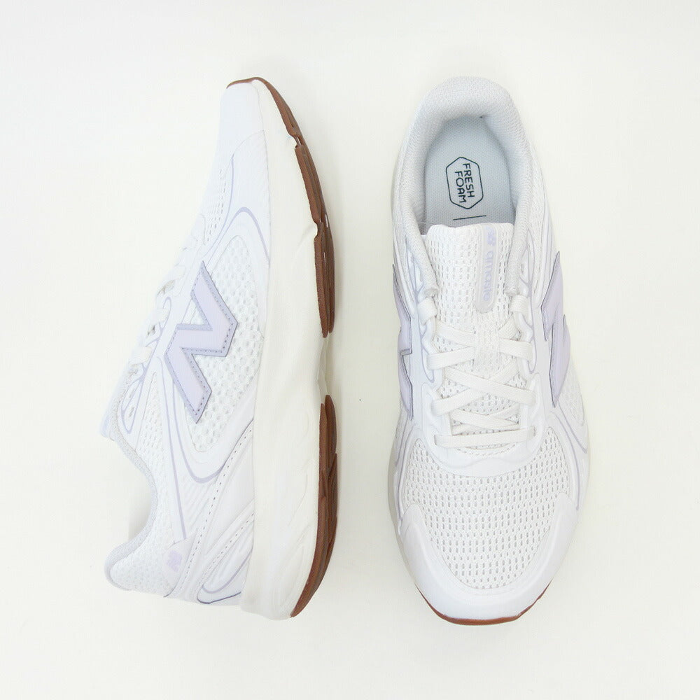 newbalanceニューバランスwamassp1(フレッシュフォームアマステ)WHITE/PURPLE(レディース)スニーカーウォーキングランニングジム「靴」