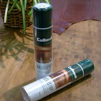 コロニル Collonil ウォーターストップ 200(ドイツ製)容量200ml フッ素配合 オールマイティ 防水スプレーレザー スエード ムートン ウール ナイロン ゴアテックス 合皮 ダウン ウェア バッグ 通気性 革 本革 レザー 撥水スプレー