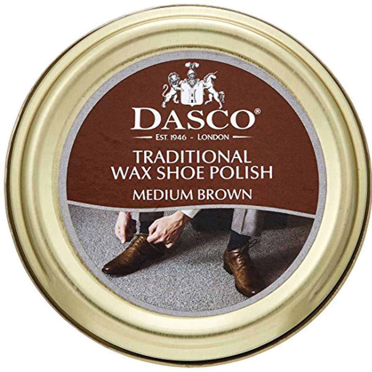 DASCO ダスコ トラディショナルポリッシュワックス 皮革にやさしい植物性のカルバナワックス(イギリス製)