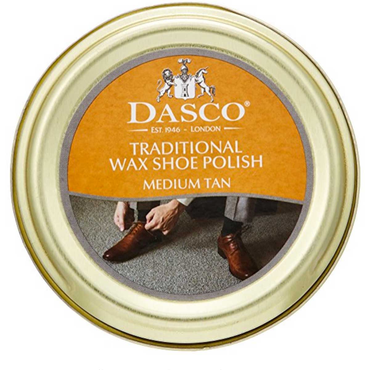DASCO ダスコ トラディショナルポリッシュワックス 皮革にやさしい植物性のカルバナワックス(イギリス製)