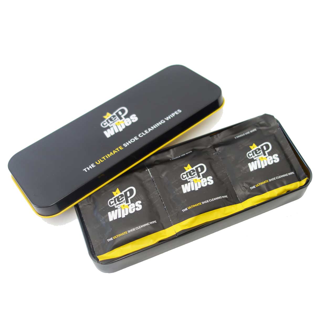 Crep Protect クレップ プロテクト WIPES クリーニングワイプ スムースレザー、ナイロン、合成皮革に使用できます