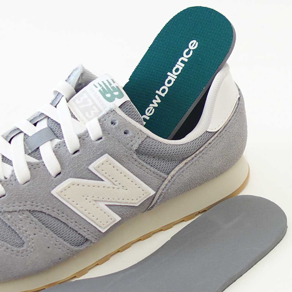 newbalanceニューバランスWL373GY2グレー(レディース)スニーカーランニングシューズウォーキングライフスタイルスエードメッシュ「靴」
