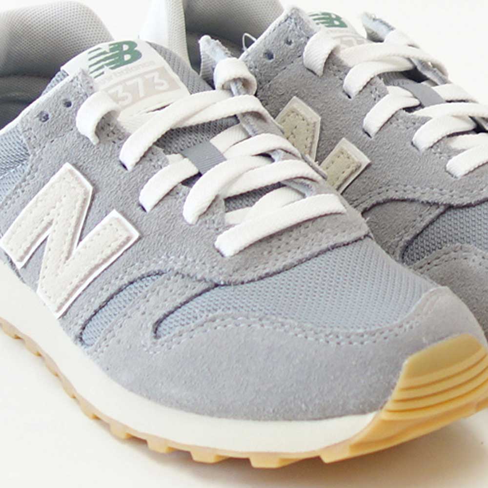 newbalanceニューバランスWL373GY2グレー(レディース)スニーカーランニングシューズウォーキングライフスタイルスエードメッシュ「靴」