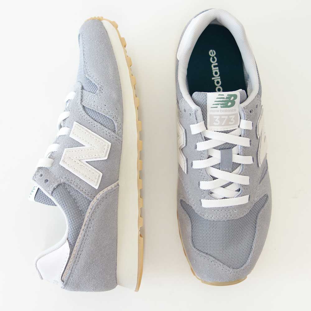 newbalanceニューバランスWL373GY2グレー(レディース)スニーカーランニングシューズウォーキングライフスタイルスエードメッシュ「靴」