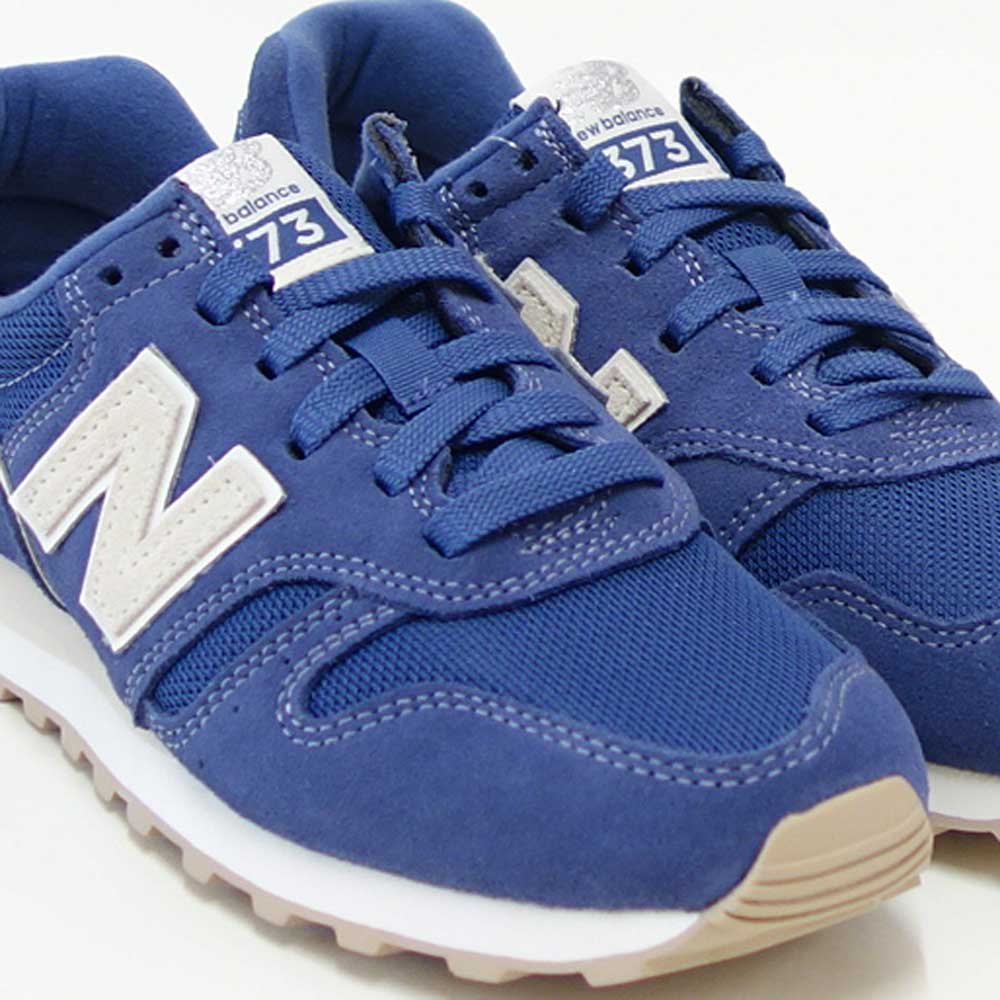 newbalanceニューバランスWL373SE2ネイビー(レディース)スニーカーランニングシューズウォーキングライフスタイルスエードメッシュ「靴」