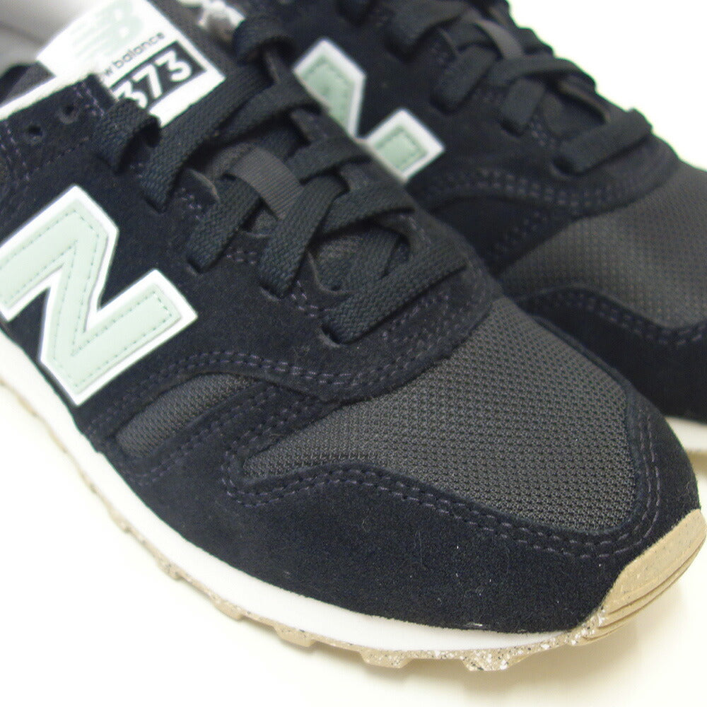 newbalanceニューバランスWL373XB2BLACK/BLUE(レディース)スニーカーランニングシューズウォーキングライフスタイルスエードメッシュ「靴」