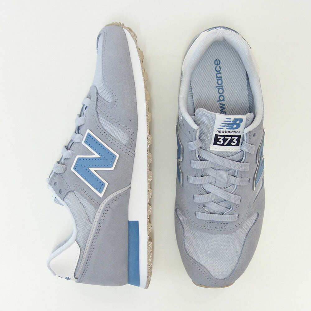 newbalanceニューバランスWL373XD2GRAY/BLUE(レディース)スニーカーランニングシューズウォーキングライフスタイルスエードメッシュ「靴」