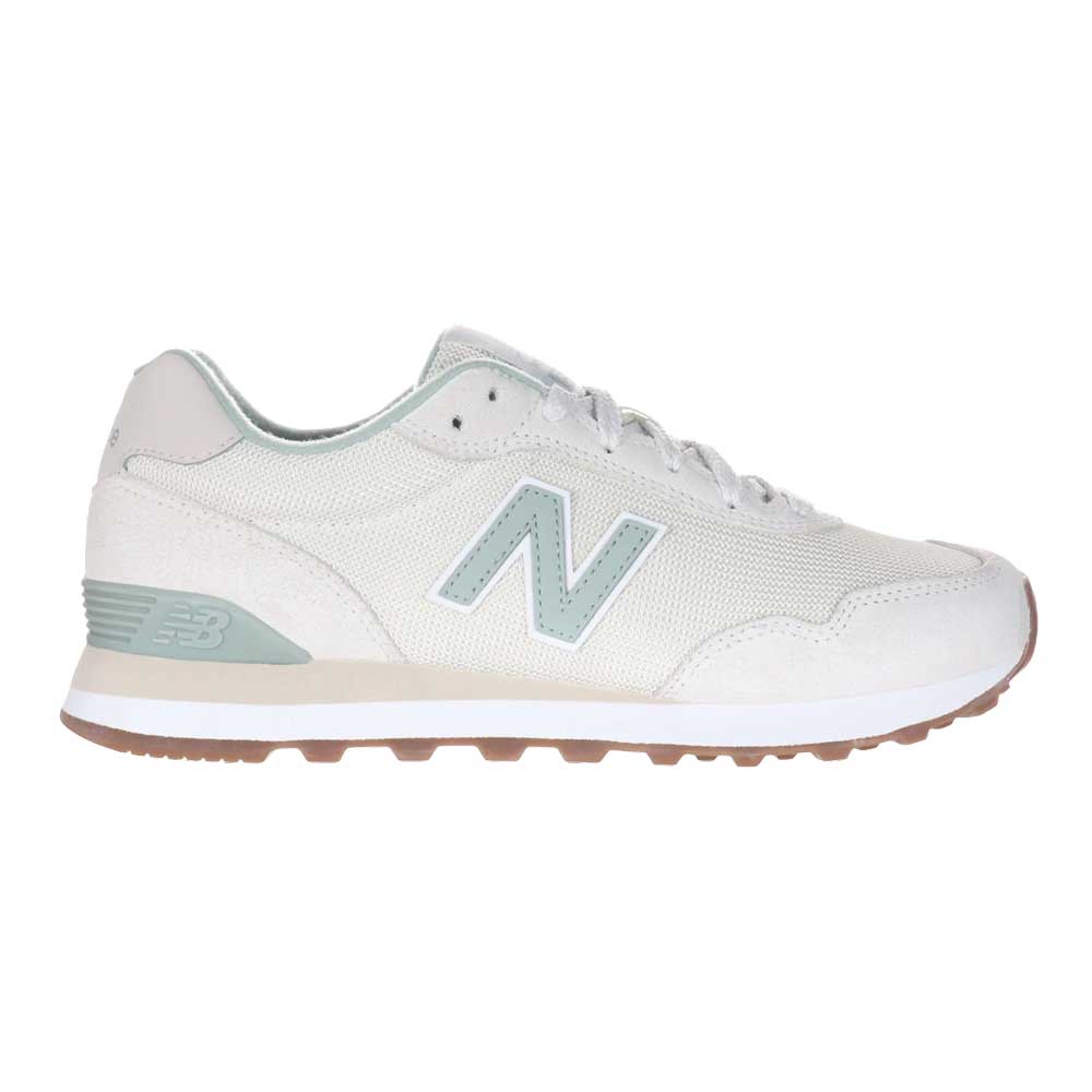 new balance ニューバランス WL515SGM オフホワイト/ グリーン (レディース) スニーカー ランニングシューズ ウォーキング ライフスタイル スエード 「靴」