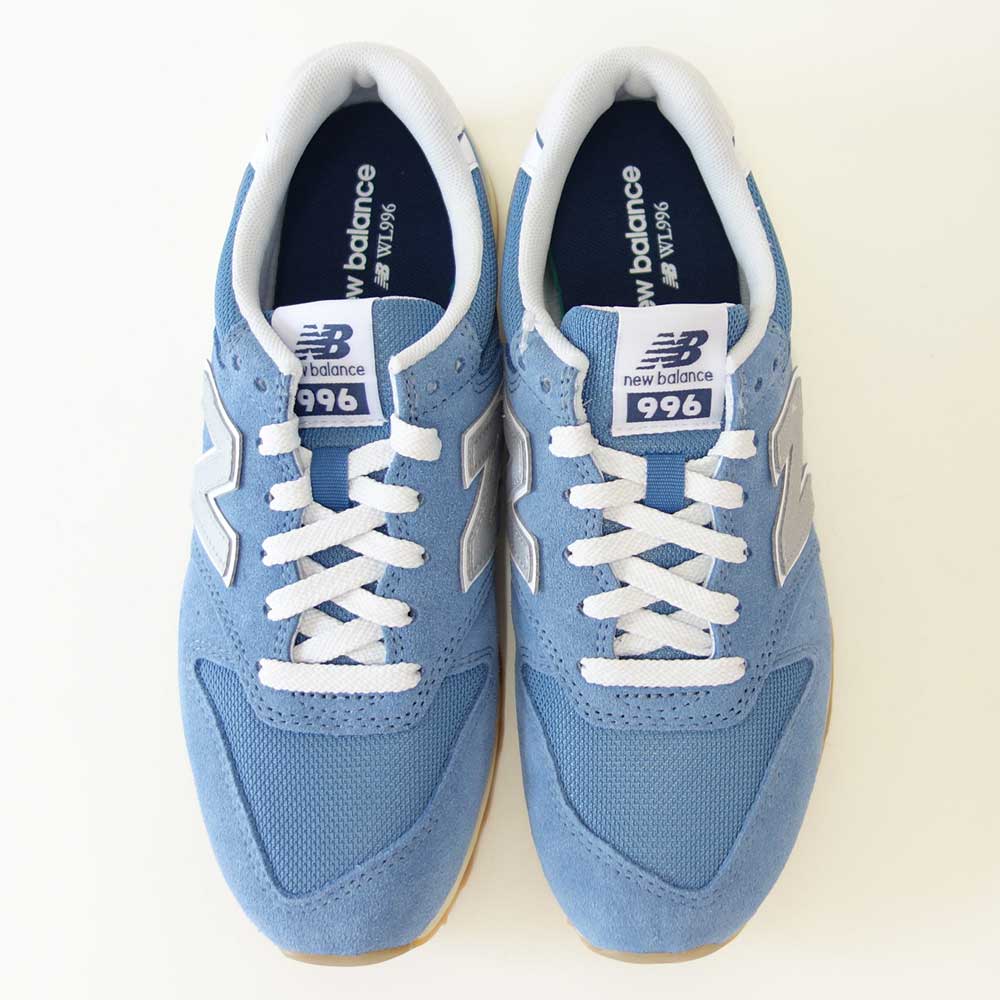 newbalanceニューバランスWL996SF2ブルー(レディース)スニーカーランニングシューズウォーキングライフスタイルスエードメッシュ「靴」