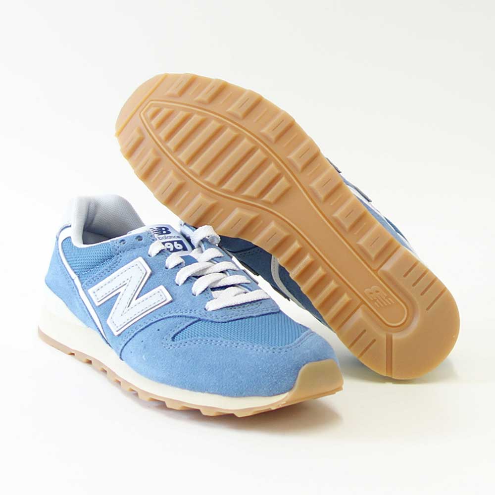 newbalanceニューバランスWL996SF2ブルー(レディース)スニーカーランニングシューズウォーキングライフスタイルスエードメッシュ「靴」
