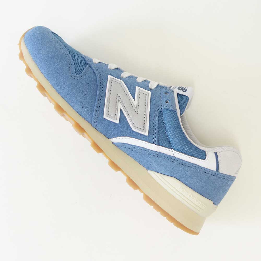 newbalanceニューバランスWL996SF2ブルー(レディース)スニーカーランニングシューズウォーキングライフスタイルスエードメッシュ「靴」