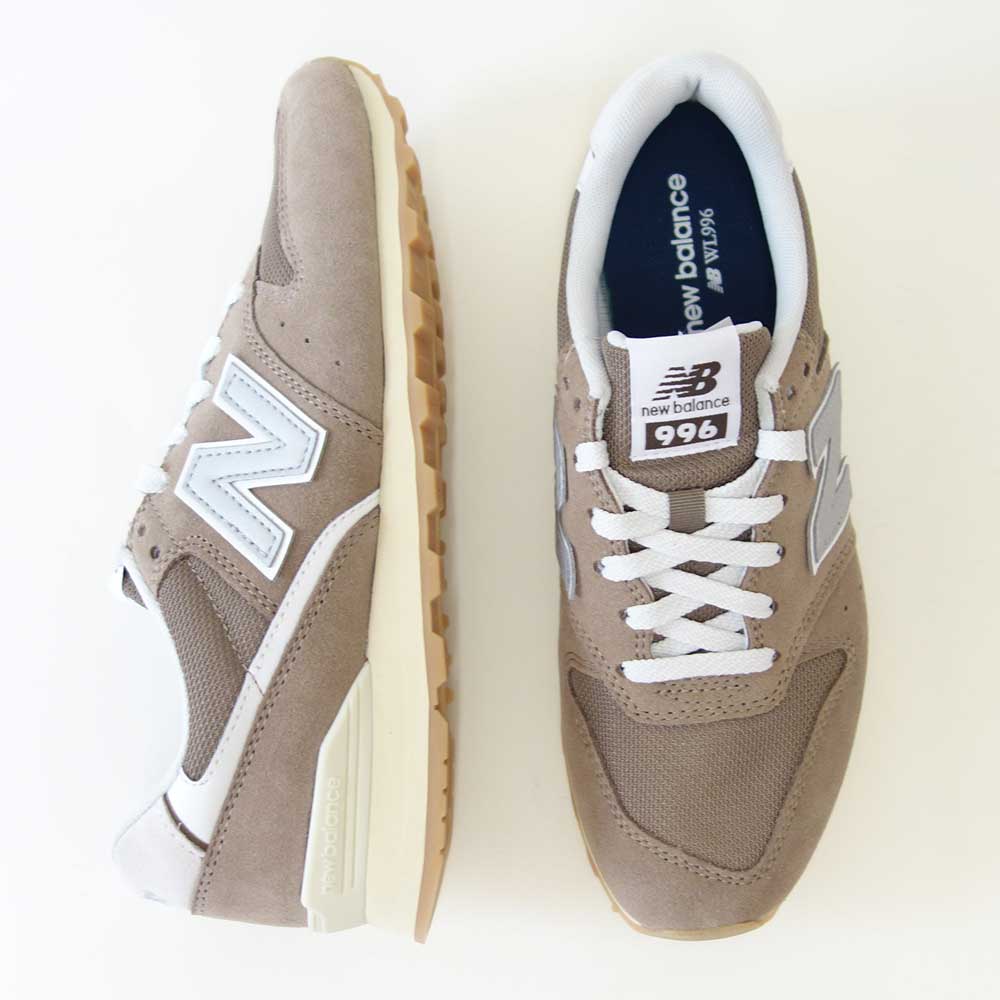 newbalanceニューバランスWL996SG2ブラウン(レディース)スニーカーランニングシューズウォーキングライフスタイルスエードメッシュ「靴」