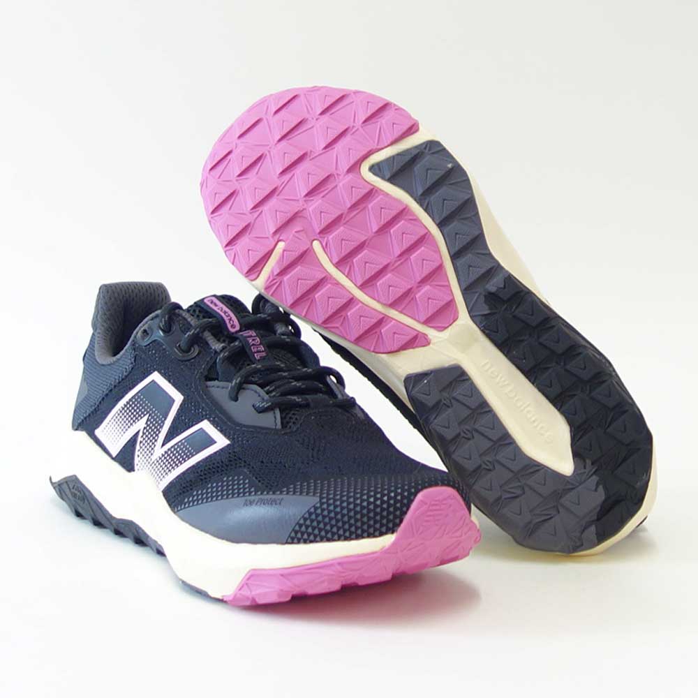 newbalanceニューバランスDynaSoftNitrel(ダイナソフトナイトレル)ブラック/ピンクwtntrlp6(レディース)2Eスニーカーアウトドアランニングシューズウォーキング「靴」