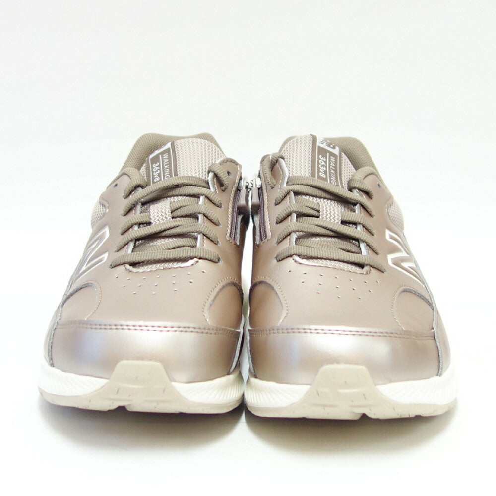 new balance ニューバランス WW363MU8 ブラウンメタリック (レディース) 2E幅 ゆったりフィットのウォーキングシューズ サイドファスナー付き「靴」
