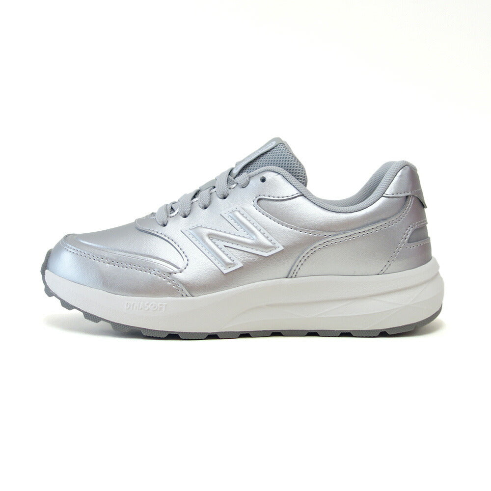 newbalanceニューバランスWW363SD9シルバー(レディース)2E幅ゆったりフィットのウォーキングシューズサイドファスナー付き「靴」