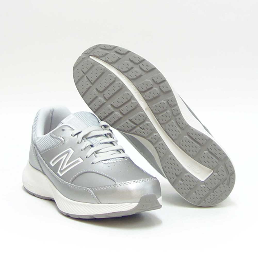 new balance ニューバランス WW363SI8 シルバー (レディース) 2E幅 ゆったりフィットのウォーキングシューズ サイドファスナー付き「靴」