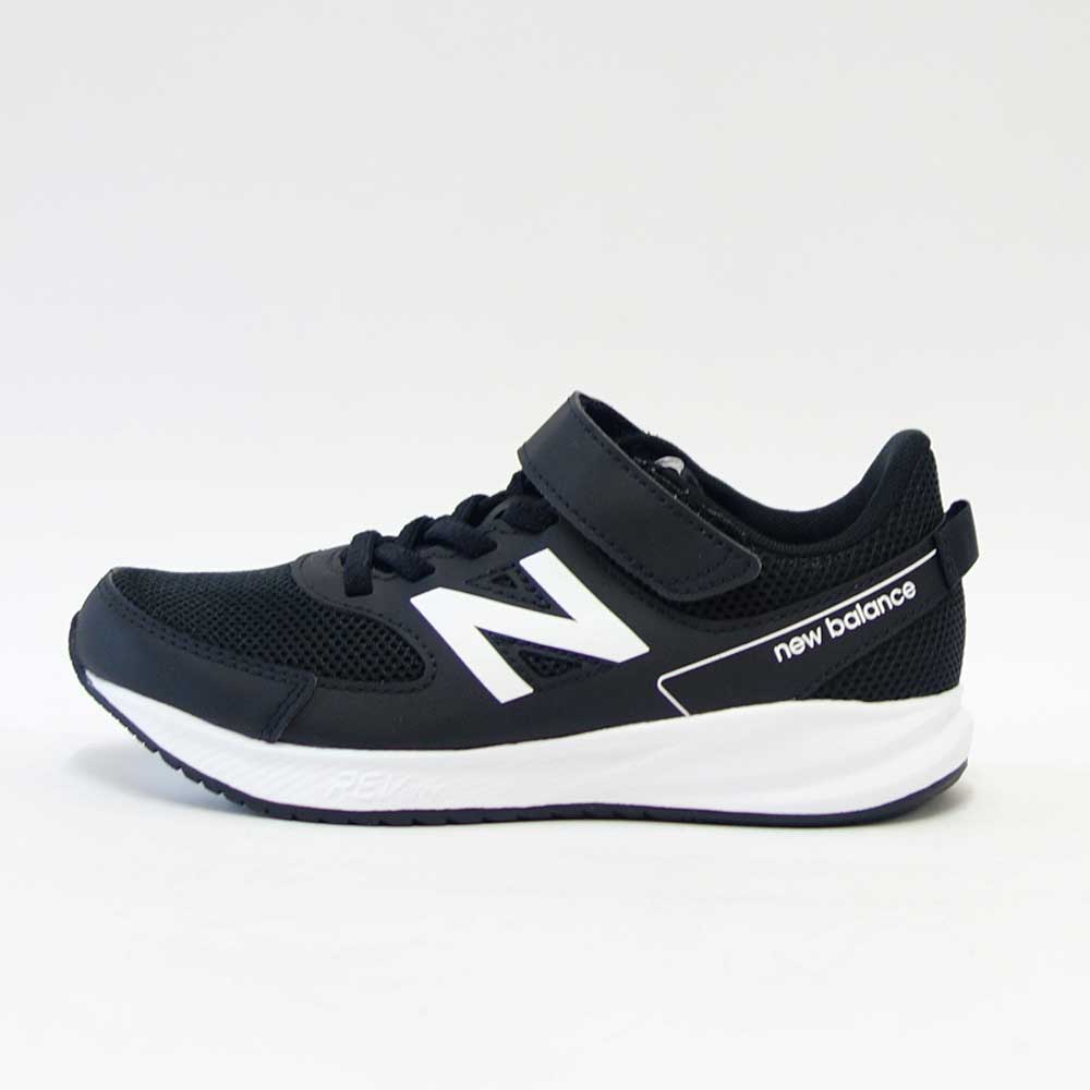 ニューバランス new balance YT570BW3 ブラック キッズ スニーカー 通学 普段履き 軽量「靴」
