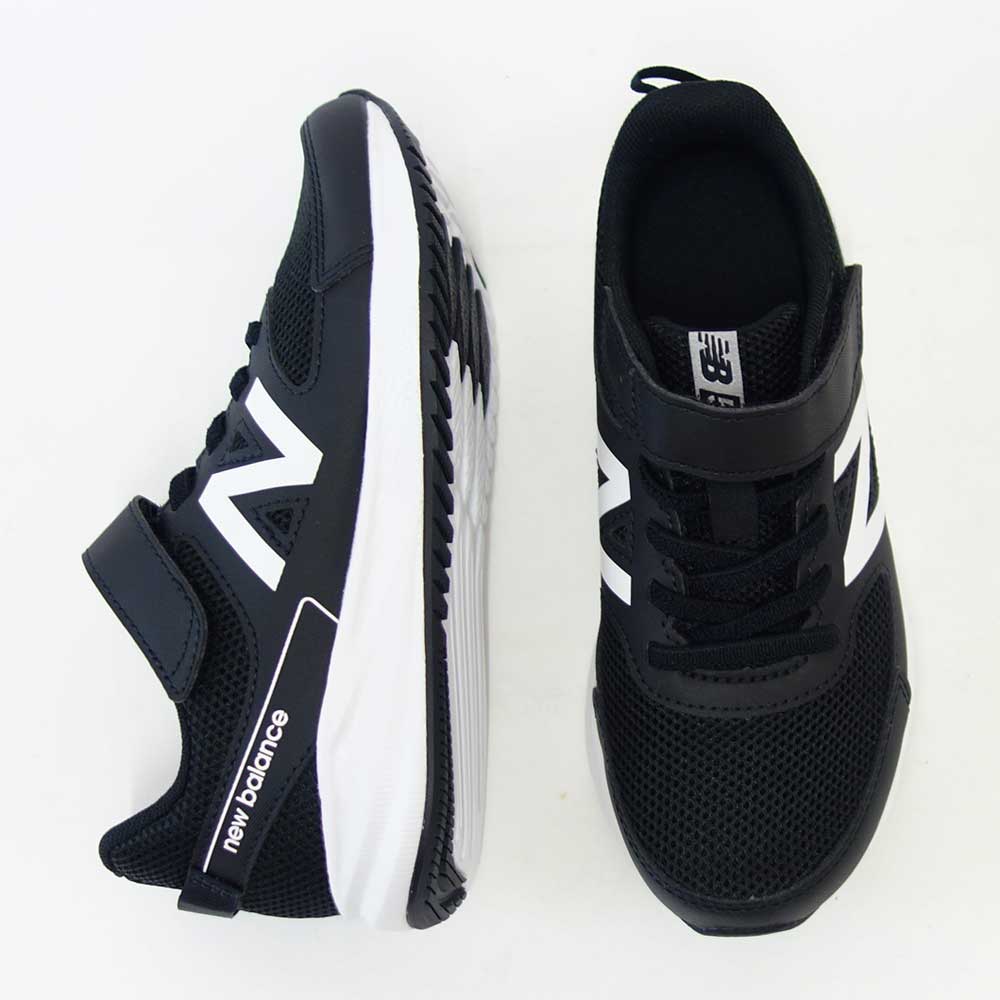 ニューバランス new balance YT570BW3 ブラック キッズ スニーカー 通学 普段履き 軽量「靴」