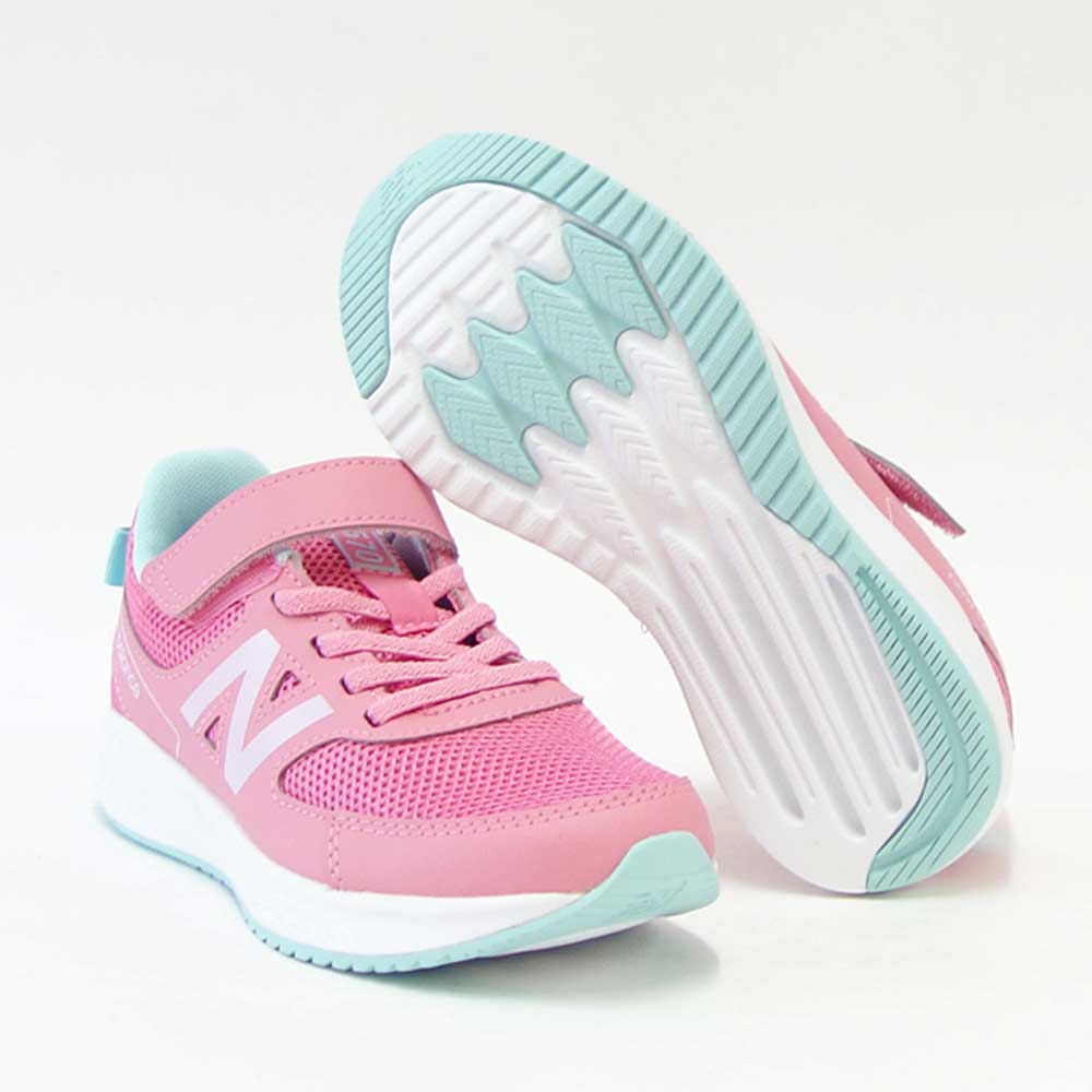 ニューバランス new balance YT570PC3 ピンク キッズ スニーカー 通学 普段履き 軽量「靴」