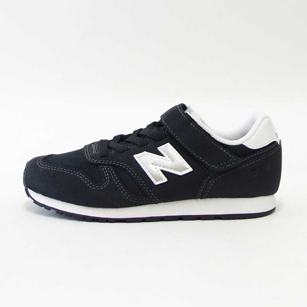 ニューバランス new balance YV373KB2 ブラック(キッズ) マジックテープ スニーカー「靴」