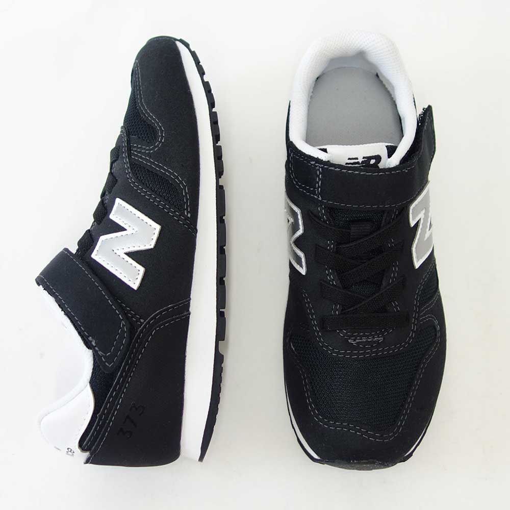 ニューバランス new balance YV373KB2 ブラック(キッズ) マジックテープ スニーカー「靴」