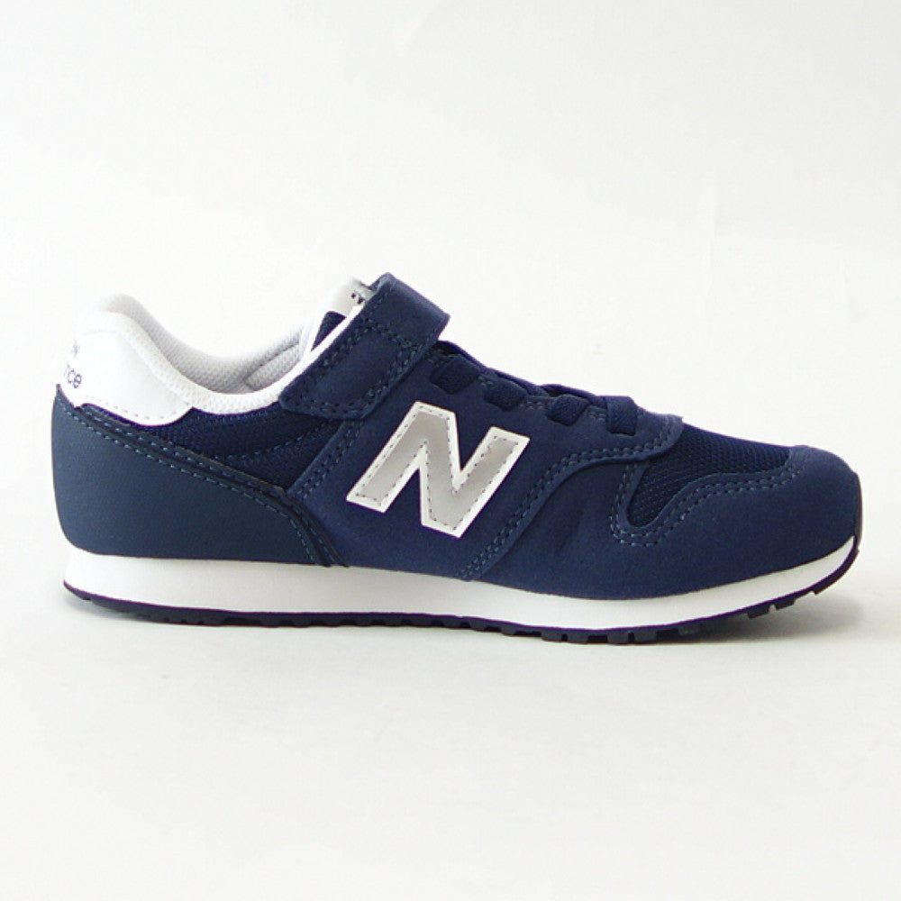 ニューバランス new balance YV373KN2 ネイビー(キッズ スニーカー) マジックテープ スニーカー ジュニア「靴」