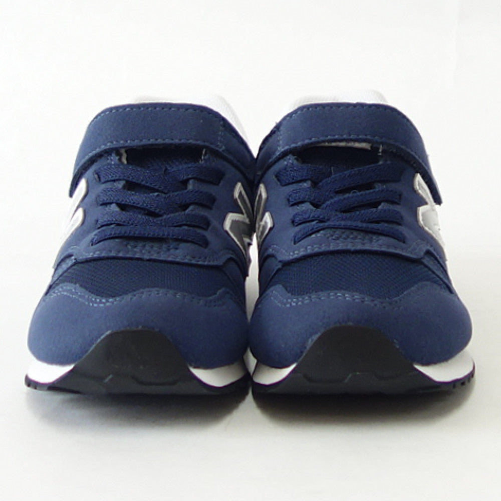 ニューバランス new balance YV373KN2 ネイビー(キッズ スニーカー) マジックテープ スニーカー ジュニア「靴」