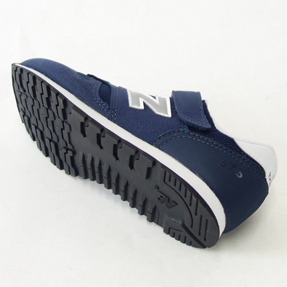 ニューバランス new balance YV373KN2 ネイビー(キッズ スニーカー) マジックテープ スニーカー ジュニア「靴」