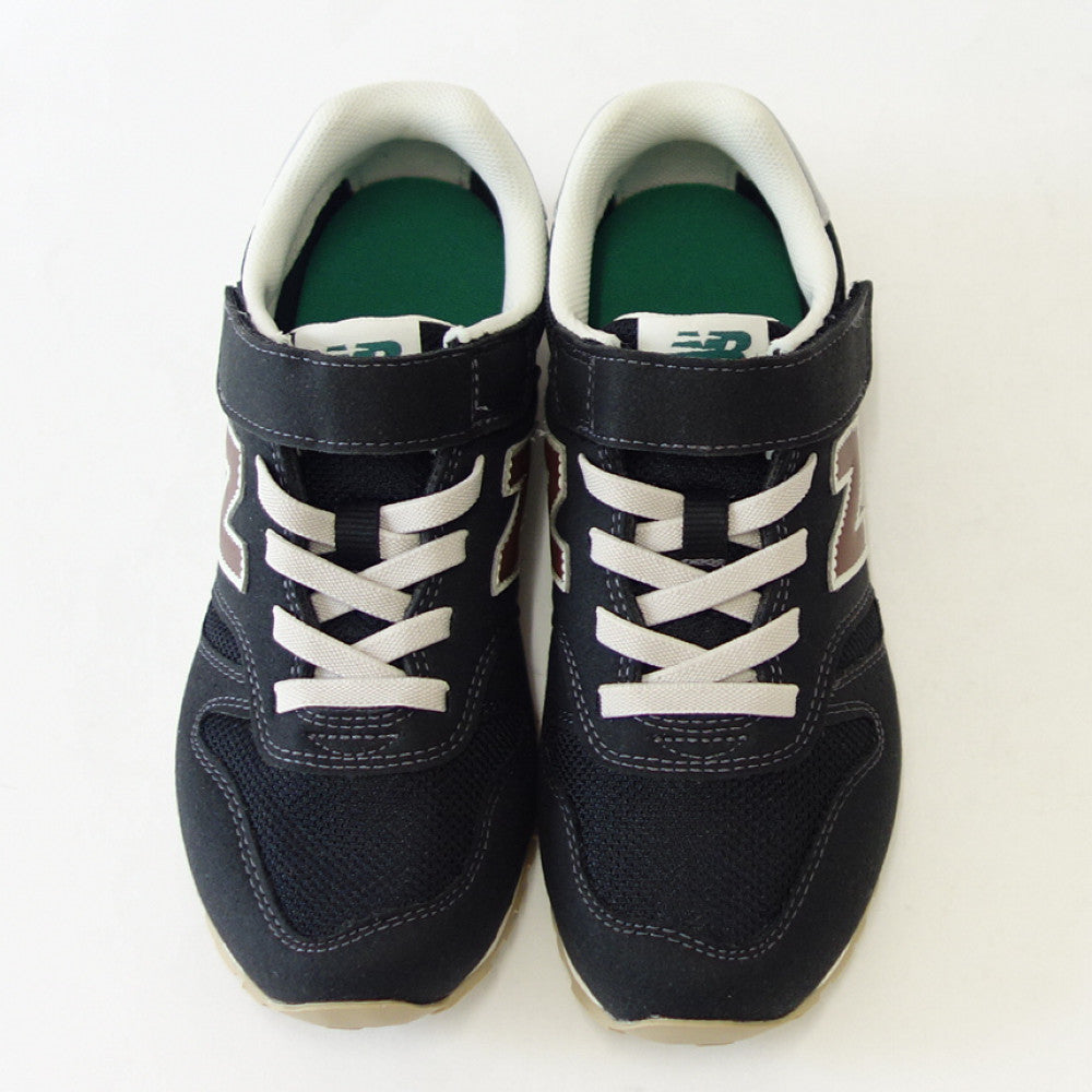 ニューバランス new balance YV373RS2 ブラック(キッズ スニーカー) マジックテープ スニーカー ジュニア「靴」