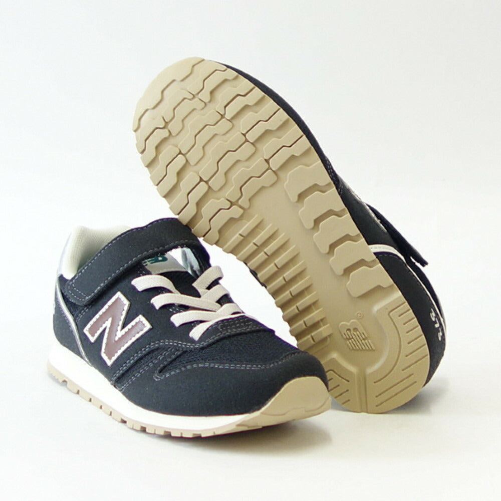 ニューバランス new balance YV373RS2 ブラック(キッズ スニーカー) マジックテープ スニーカー ジュニア「靴」