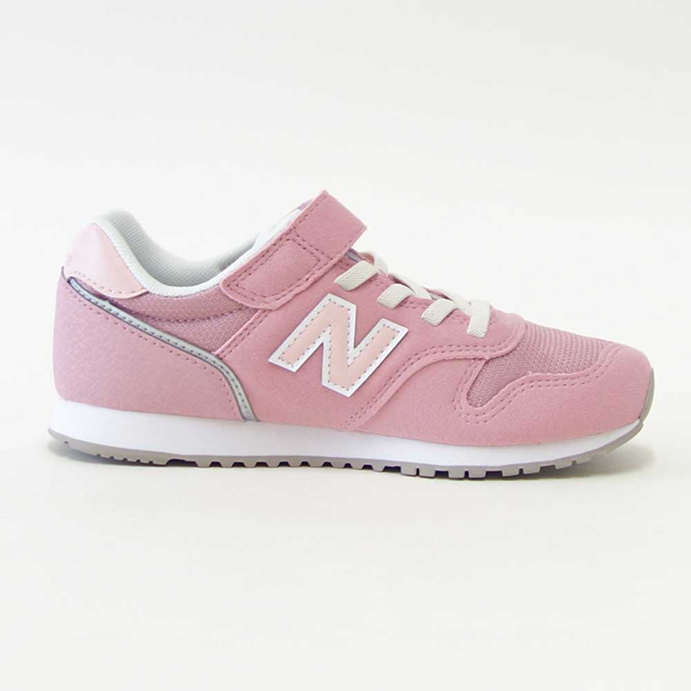 ニューバランスnewbalanceYV373TJ2ピンク(キッズスニーカー)マジックテープスニーカージュニア「靴」