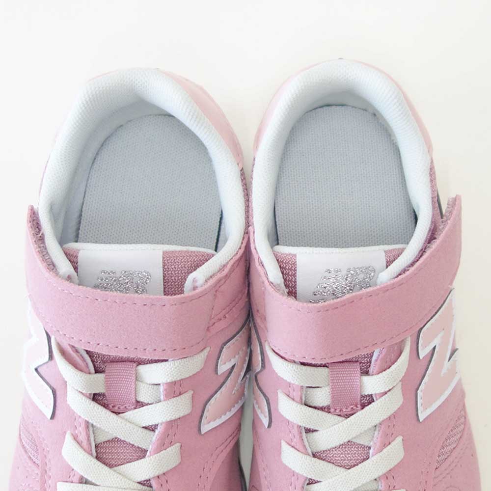 ニューバランスnewbalanceYV373TJ2ピンク(キッズスニーカー)マジックテープスニーカージュニア「靴」