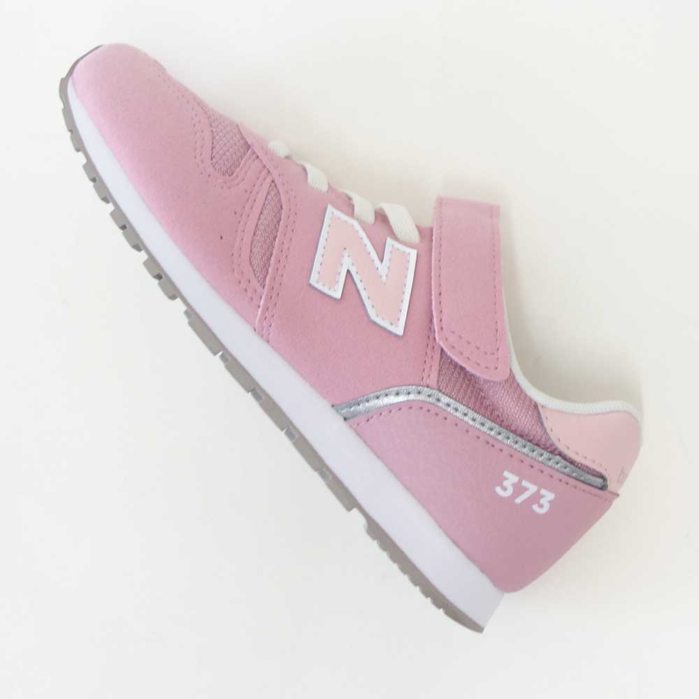 ニューバランスnewbalanceYV373TJ2ピンク(キッズスニーカー)マジックテープスニーカージュニア「靴」