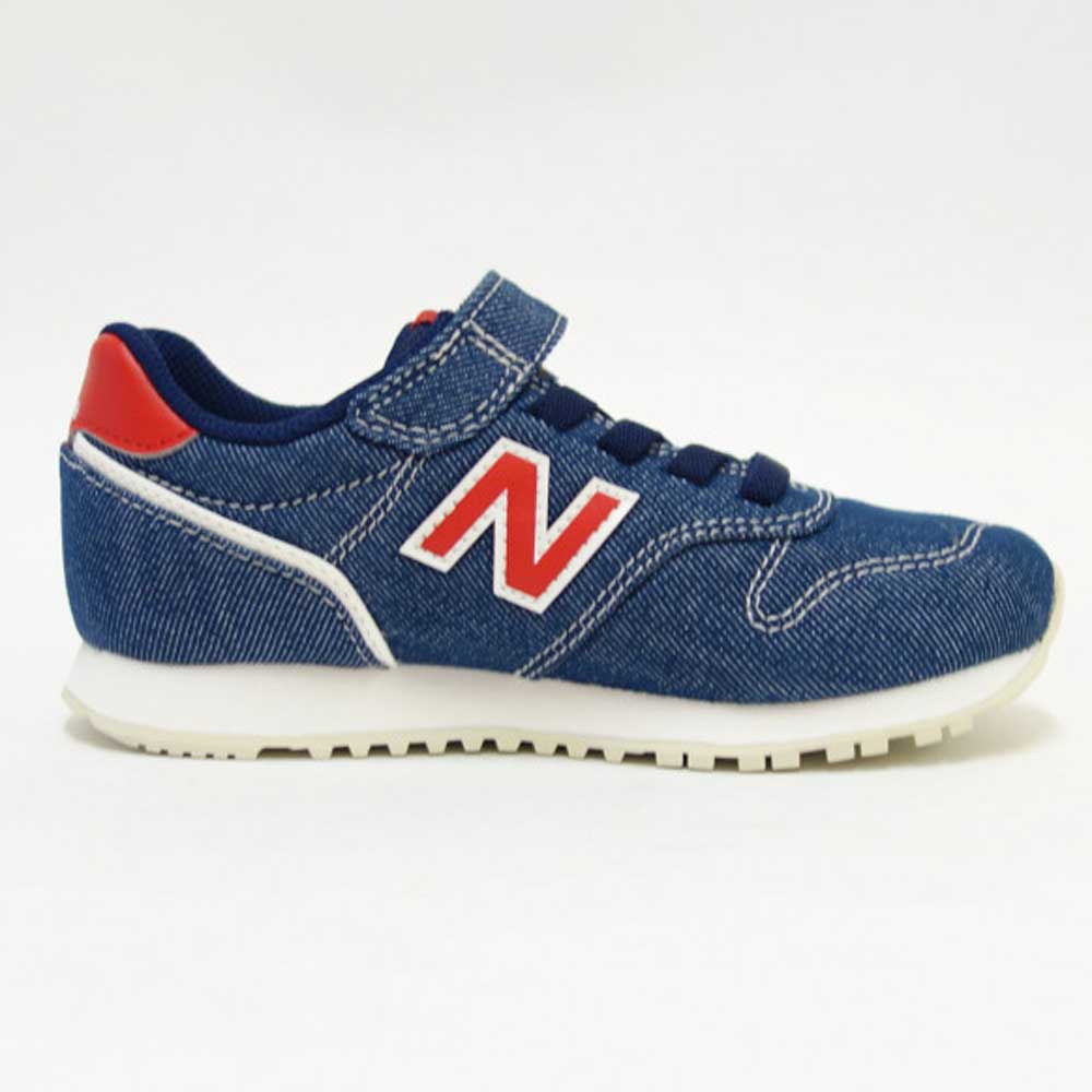 ニューバランス new balance YV373XM2 ネイビー(キッズ スニーカー) マジックテープ スニーカー ジュニア「靴」
