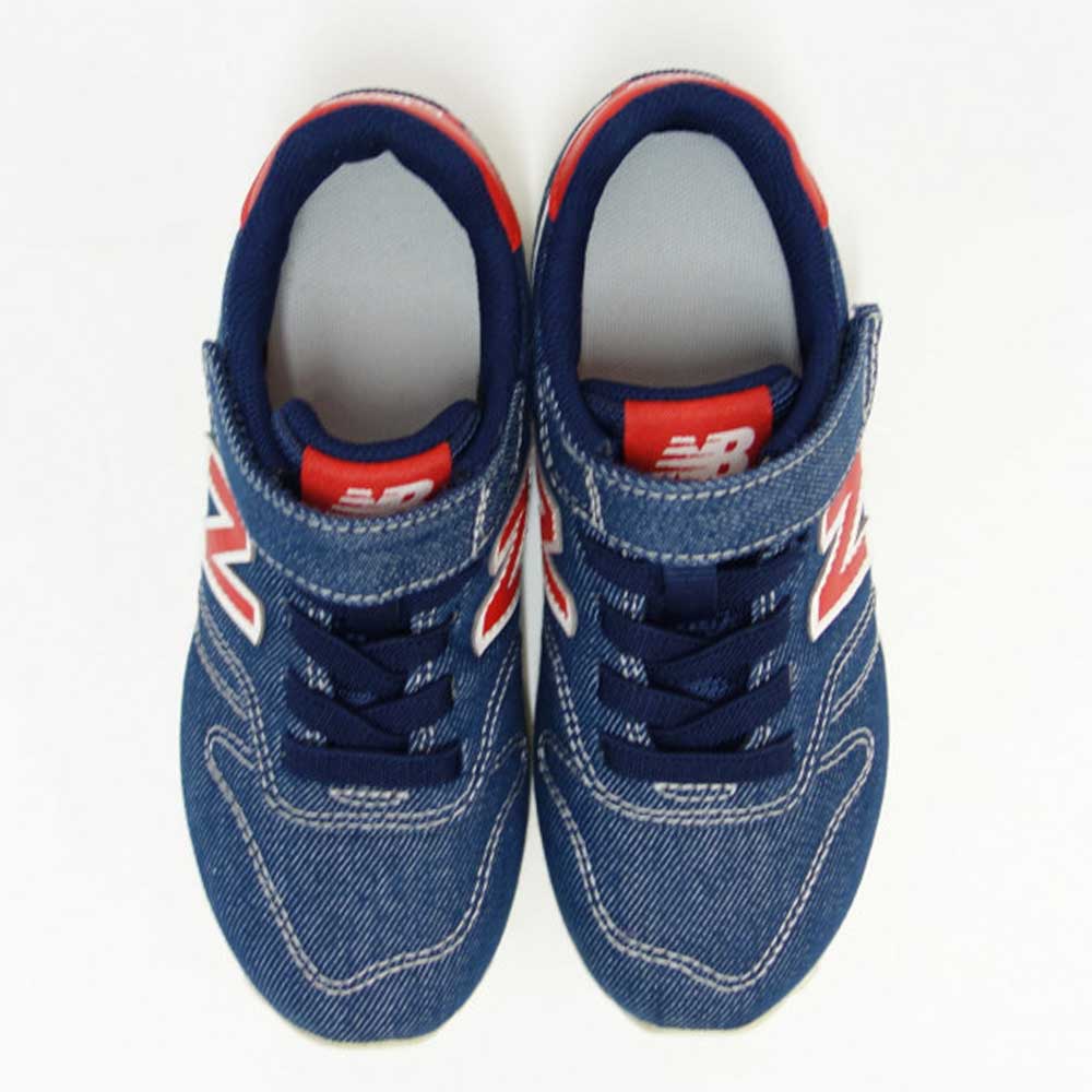 ニューバランス new balance YV373XM2 ネイビー(キッズ スニーカー) マジックテープ スニーカー ジュニア「靴」