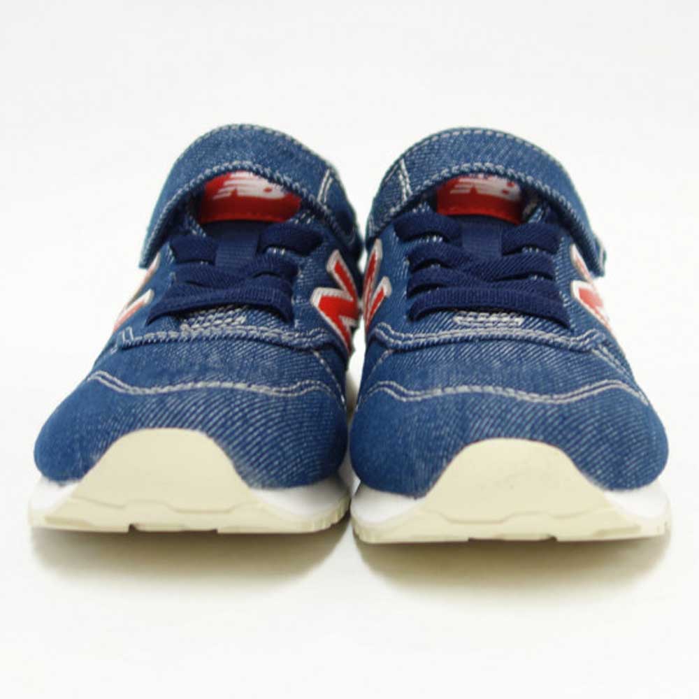 ニューバランス new balance YV373XM2 ネイビー(キッズ スニーカー) マジックテープ スニーカー ジュニア「靴」