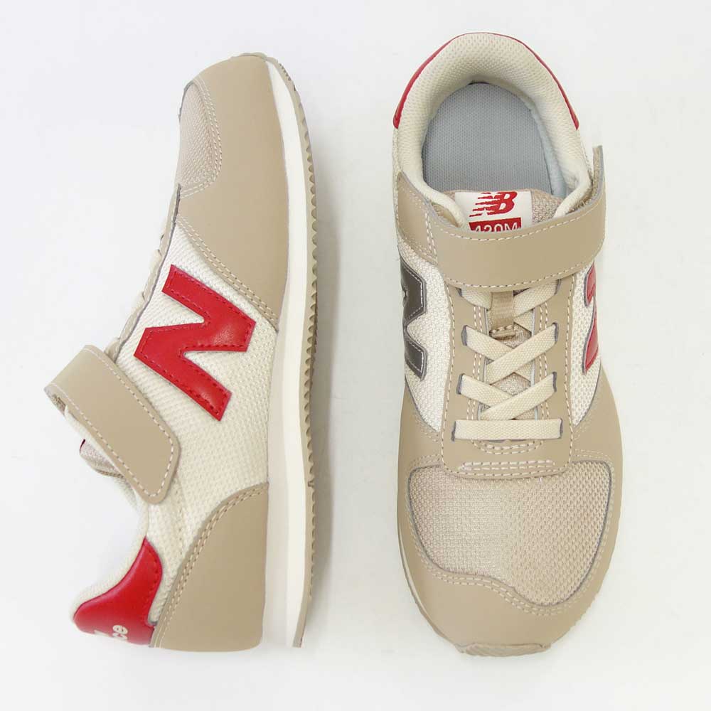 ニューバランス new balance YV420MCC ベージュ(キッズ スニーカー) マジックテープ スニーカー ジュニアシューズ「靴」